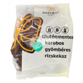 Natural Jihlava rizskeksz karob-gyömbér 150g