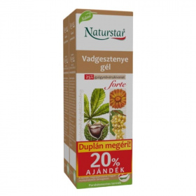 Naturstar vadgesztenye gél forte dupla 2x60ml 120ml