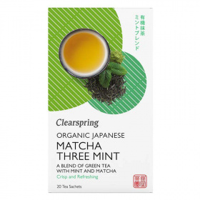 Clearspring Bio Japán Matcha Menta Tea 20db